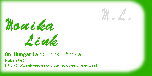 monika link business card